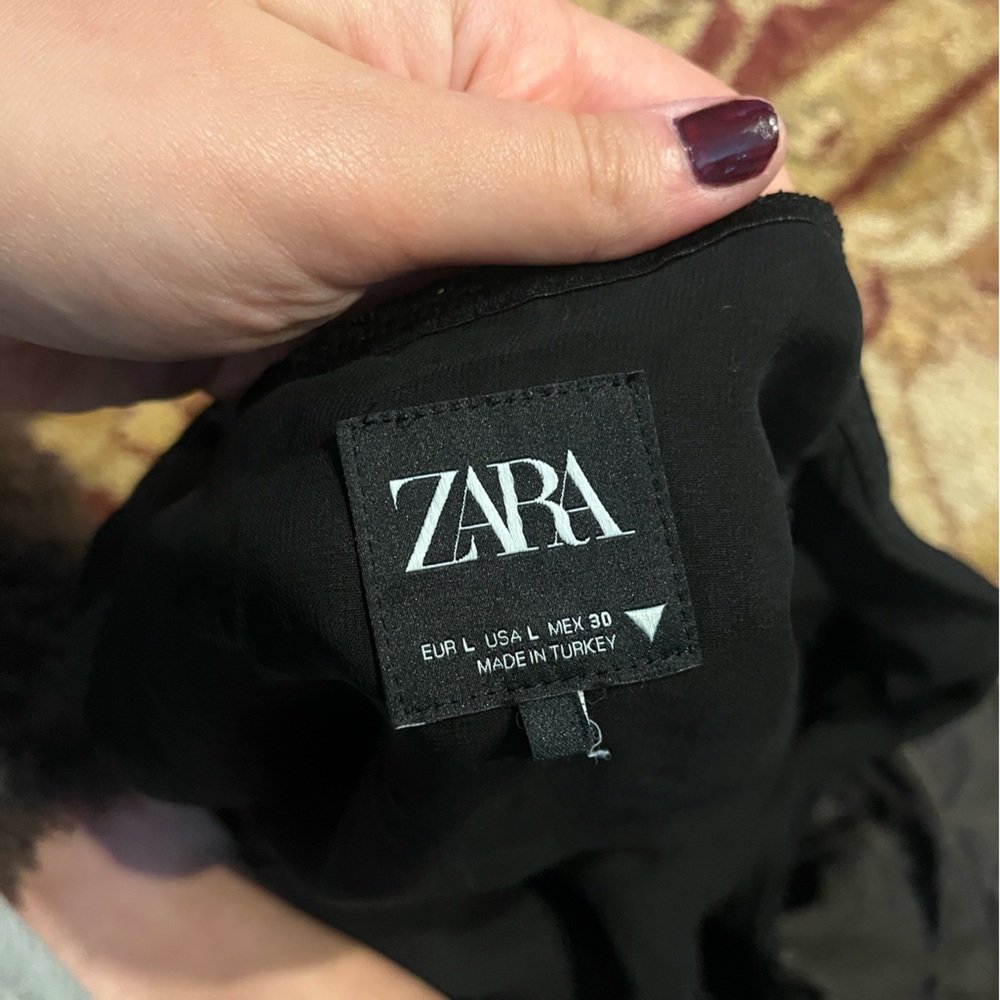 Zara Silky Front Tie Top - Picture 4 of 4